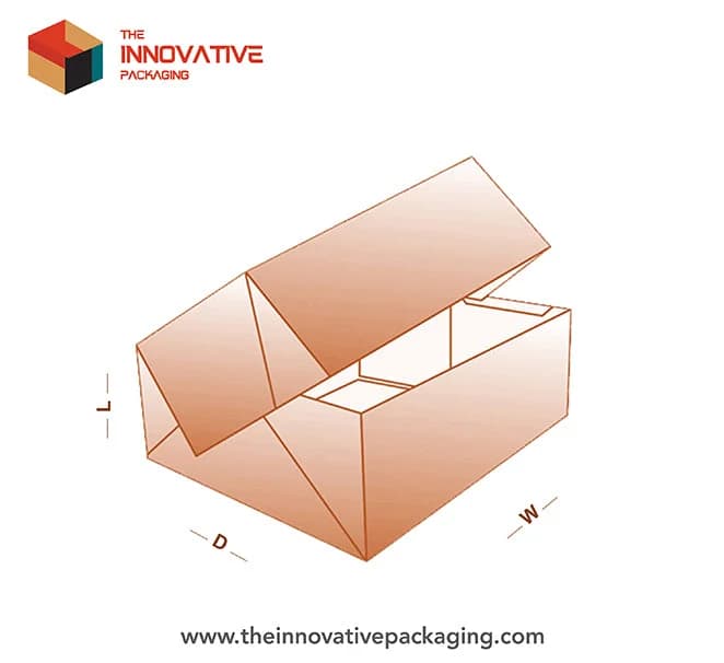 Regular six corner box with hexagonal structure