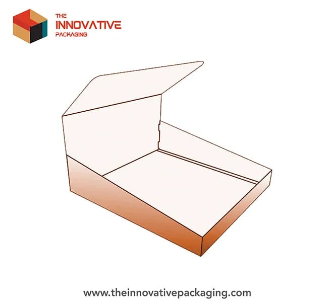 Double wall box with display lid for retail presentation