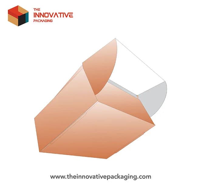Roll end tuck top box with smooth curved opening