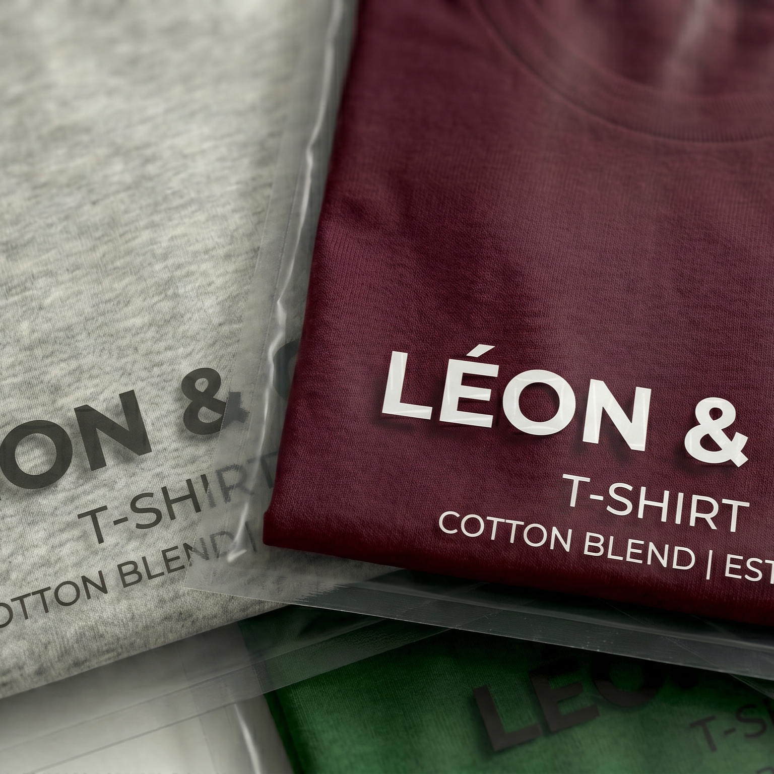 Custom Zipper Bags for Clothing and Apparel Packaging