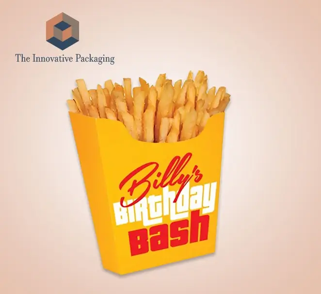 Custom Fries Boxes with Logo