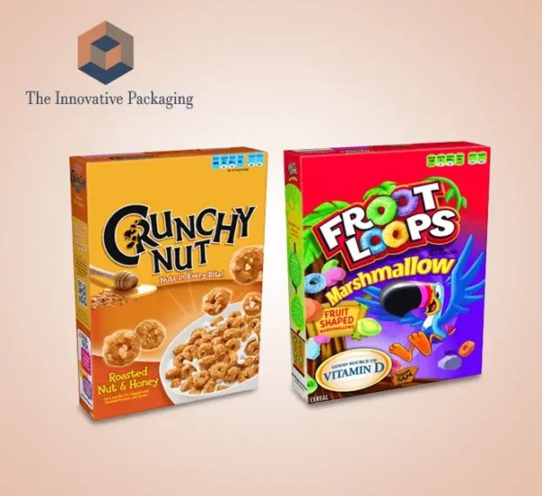 Cereal packaging for food products