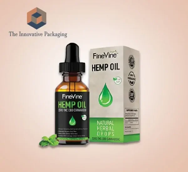 Custom Hemp Oil packaging