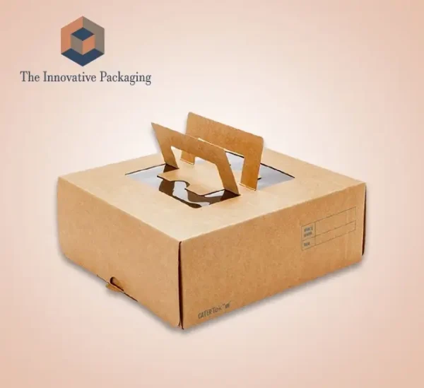Handle Bag Shape packaging with window