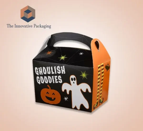 Halloween handle packaging boxes